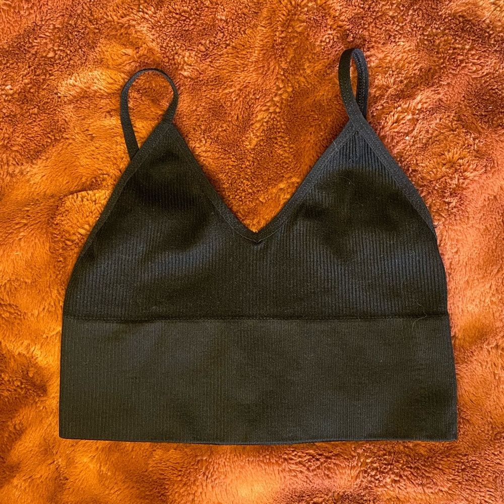 Ribbed stretchy bra/tank top from Urban Outfitters/Out From Under